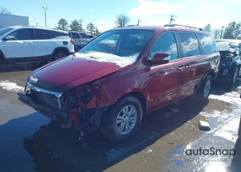 2012 Kia Sedona Lx из США, поврежденный, VIN KNDMG4C76C6466403